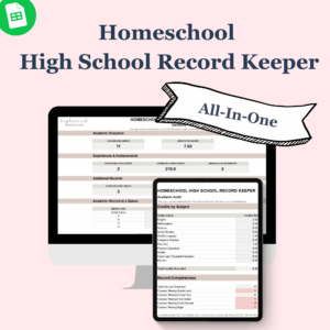 Homeschool High School Record Keeper